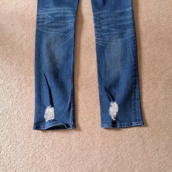 Hudson Jeans Tilda Mid Rise Womens 28 Blue Cigarette Denim - Picture 15 of 16